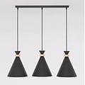 Emibig Emibig ZERO 3 BLACK - Scandinavian pendant lamp for any space