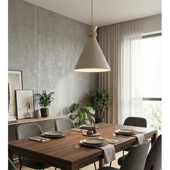 Emibig Emibig ZERO 1 MOKKA - Scandinavische hanglamp voor elke ruimte