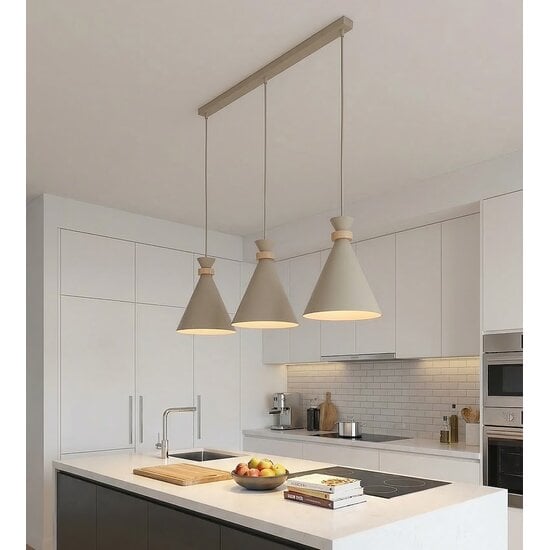 Emibig Emibig ZERO 3 MOKKA - Scandinavian pendant lamp for any space