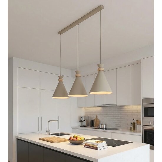 Emibig Emibig ZERO 3 MOKKA - Scandinavische hanglamp voor elke ruimte