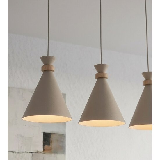 Emibig Emibig ZERO 3 MOKKA - Lampe suspendue scandinave pour tous les espaces