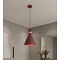 Emibig Emibig ZERO 1 BURGUNDY - Lámpara colgante escandinava para una atmósfera acogedora