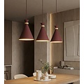 Emibig Emibig ZERO 3 BURGUNDY - Scandinavische hanglamp voor elke ruimte