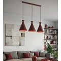 Emibig Emibig ZERO 3 BURGUNDY - Skandinavische Pendelleuchte für jeden Raum