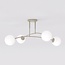 Emibig Emibig PREGOS 4 MOKKA OPAL - Modern ceiling lamp for stylish lighting