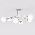 Emibig PREGOS 6 MOKKA OPAL - Modern ceiling lamp for stylish lighting