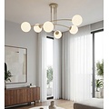 Emibig PREGOS 6 MOKKA OPAL - Lampe de plafond moderne pour un éclairage élégant