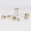 Emibig PREGOS 6 MOKKA MIODOWY - Moderne Deckenlampe für gemütliche Beleuchtung