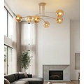 Emibig PREGOS 6 MOKKA MIODOWY - Moderne Deckenlampe für gemütliche Beleuchtung