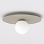 Emibig SOLAR 1 MOKKA OPAL - Modern ceiling lamp for stylish lighting
