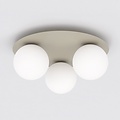 Emibig Emibig SOLAR 3 MOKKA OPAL - Moderne plafondlamp voor sfeervolle verlichting