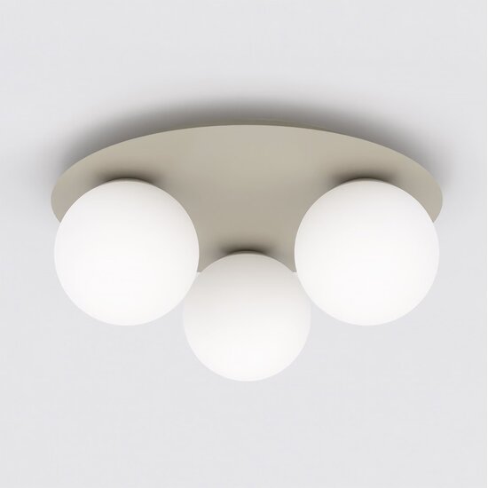Emibig Emibig SOLAR 3 MOKKA OPAL - Lámpara de techo moderna para una iluminación elegante