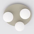 Emibig Emibig SOLAR 3 MOKKA OPAL - Modern ceiling lamp for stylish lighting