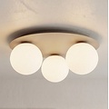 Emibig Emibig SOLAR 3 MOKKA OPAL - Lámpara de techo moderna para una iluminación elegante