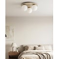 Emibig Emibig SOLAR 3 MOKKA OPAL - Modern ceiling lamp for stylish lighting