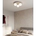 Emibig Emibig SOLAR 3 MOKKA OPAL - Lámpara de techo moderna para una iluminación elegante