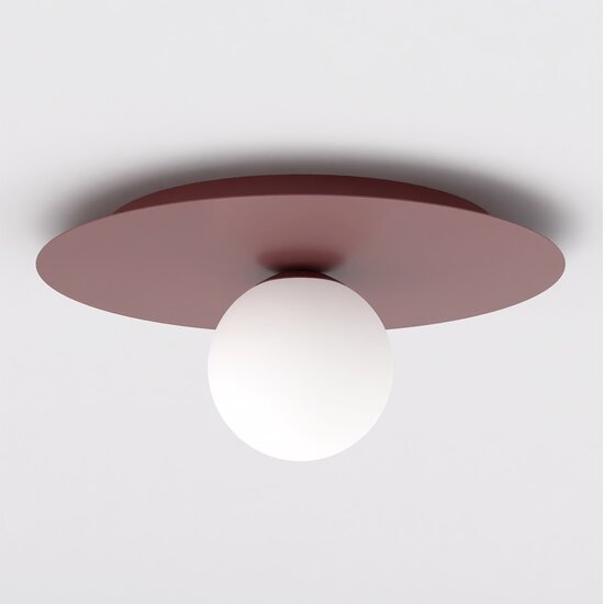 Emibig SOLAR 1 BURGUNDY OPAL - Lampe de plafond moderne pour un éclairage élégant