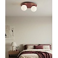 Emibig Emibig SOLAR 2 BURGUNDY OPAL - Moderne Deckenlampe für stilvolle Beleuchtung