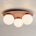 Emibig SOLAR 3 BURGUNDY OPAL - Lámpara de techo moderna para una iluminación elegante