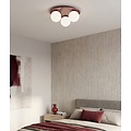 Emibig SOLAR 3 BURGUNDY OPAL - Lámpara de techo moderna para una iluminación elegante