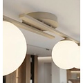 Emibig KAIRO 3 MOKKA OPAL - Modern ceiling lamp for stylish illumination
