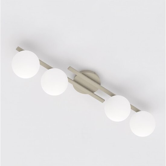 Emibig KAIRO 4 MOKKA OPAL - Plafonnier moderne pour un éclairage élégant