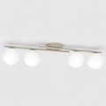 Emibig KAIRO 4 MOKKA OPAL - Moderne Deckenlampe für stilvolle Beleuchtung