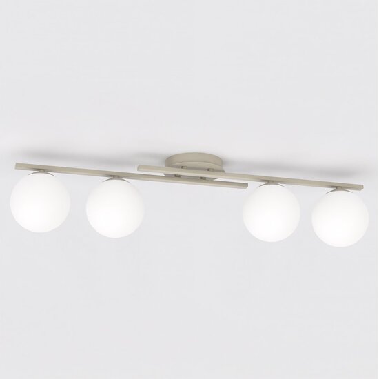 Emibig KAIRO 4 MOKKA OPAL - Modern ceiling lamp for stylish lighting