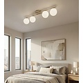 Emibig KAIRO 4 MOKKA OPAL - Modern ceiling lamp for stylish lighting