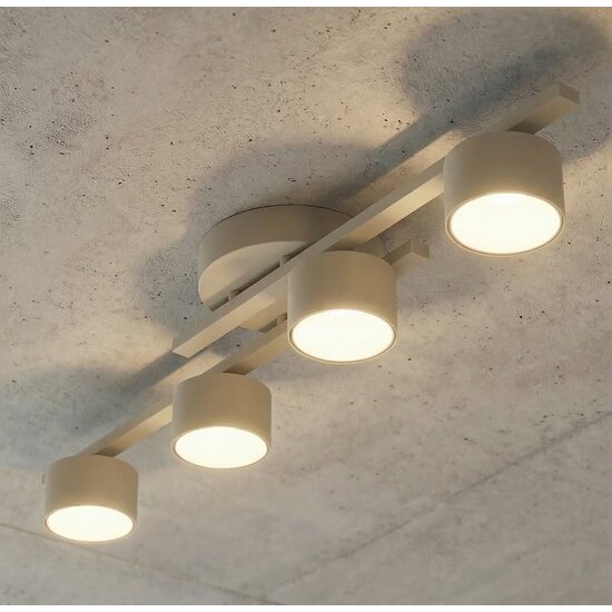 Emibig Emibig FRAGMENT 4 MOKKA - Moderne plafondlamp voor sfeervolle verlichting