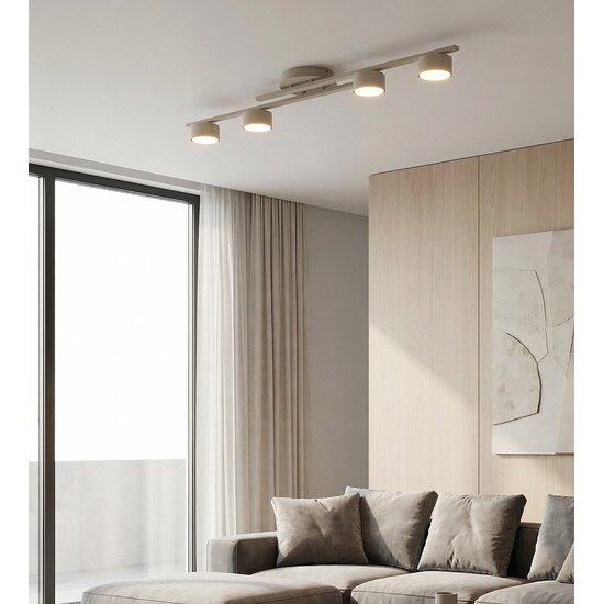 Emibig Emibig FRAGMENT 4 MOKKA - Moderne plafondlamp voor sfeervolle verlichting