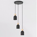Emibig Emibig MESI 3 BL PREM - Scandinavian pendant lamp for any space