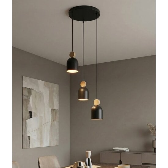 Emibig Emibig MESI 3 BL PREM - Scandinavische hanglamp voor elke ruimte