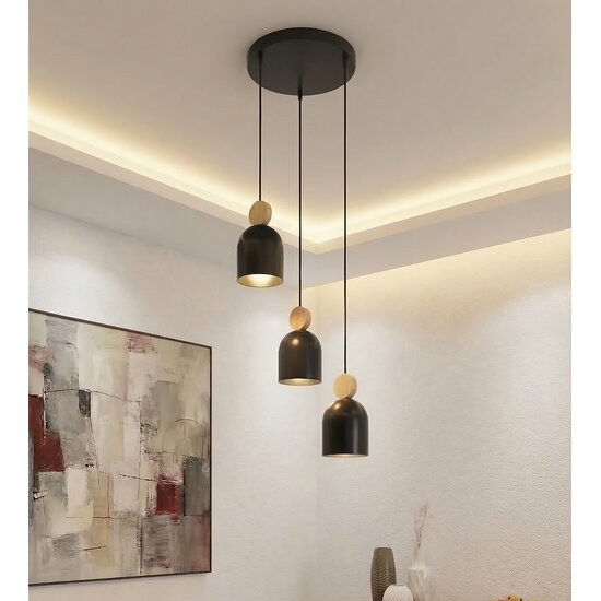 Emibig Emibig MESI 3 BL PREM - Lámpara colgante escandinava para cualquier espacio