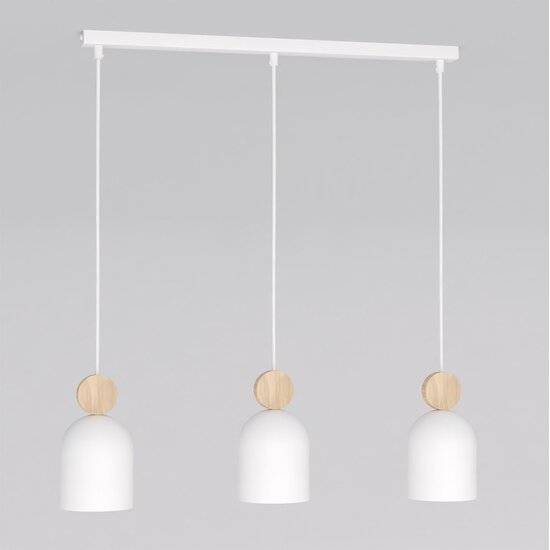 Emibig Emibig MESI 3 WHITE - Skandinavische Pendelleuchte für jeden Raum