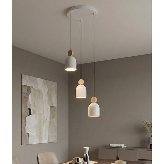Emibig Emibig MESI 3 WH PREMIUM - Scandinavian pendant lamp for any space