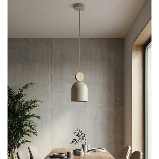 Emibig Emibig MESI 1 MOKKA - Scandinavian pendant lamp for any space