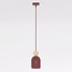 Emibig Emibig MESI 1 BURGUNDY - Lampe suspendue scandinave pour tous les espaces