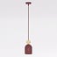 Emibig Emibig MESI 1 BURGUNDY - Scandinavische hanglamp voor elke ruimte
