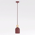 Emibig Emibig MESI 1 BURGUNDY - Lampe suspendue scandinave pour tous les espaces
