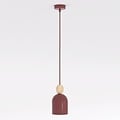 Emibig Emibig MESI 1 BURGUNDY - Scandinavian pendant lamp for any space