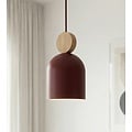 Emibig Emibig MESI 1 BURGUNDY - Scandinavian pendant lamp for any space