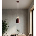 Emibig Emibig MESI 1 BURGUNDY - Lámpara colgante escandinava para cualquier espacio