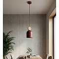 Emibig Emibig MESI 1 BURGUNDY - Scandinavische hanglamp voor elke ruimte