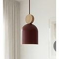 Emibig Emibig MESI 3 BURGUNDY - Scandinavische hanglamp voor sfeervolle verlichting