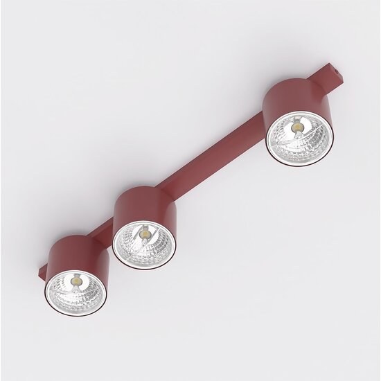 Emibig Emibig NANO 3 BURGUNDY - Minimalistische Deckenlampe für einen stilvollen Look