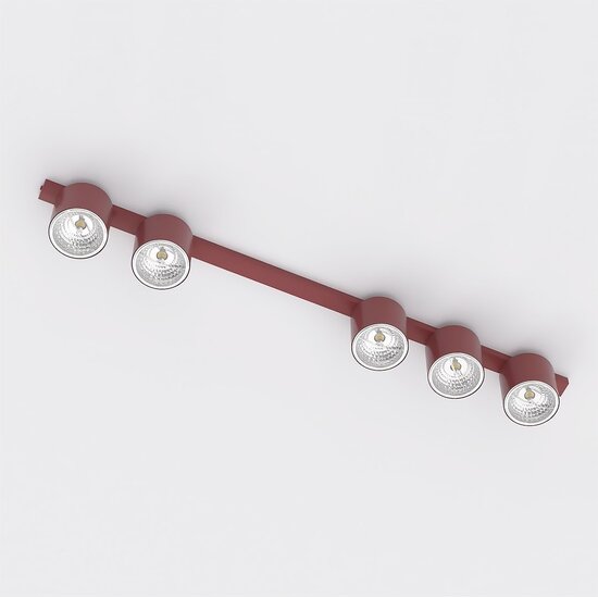 Emibig Emibig NANO 5 BURGUNDY - Minimalistische Deckenlampe für eine stilvolle Atmosphäre