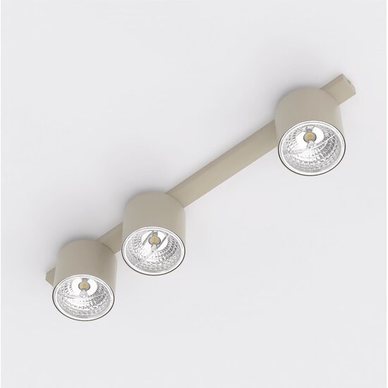 Emibig Emibig NANO 3 MOKKA - Lámpara de techo minimalista para cualquier espacio