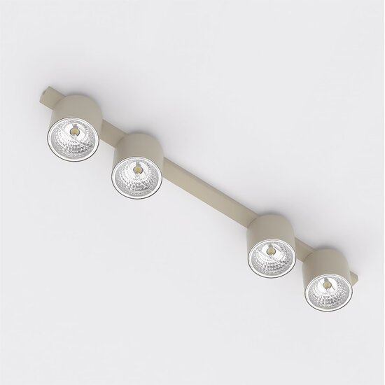 Emibig Emibig NANO 4 MOKKA - Lampe de plafond minimaliste pour tous les espaces
