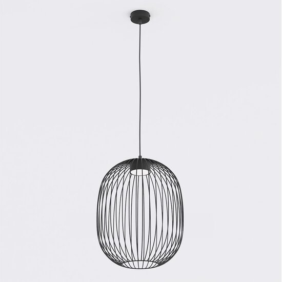 Emibig Emibig MANTRA 1 BLACK - Stylish loft pendant lamp for any space